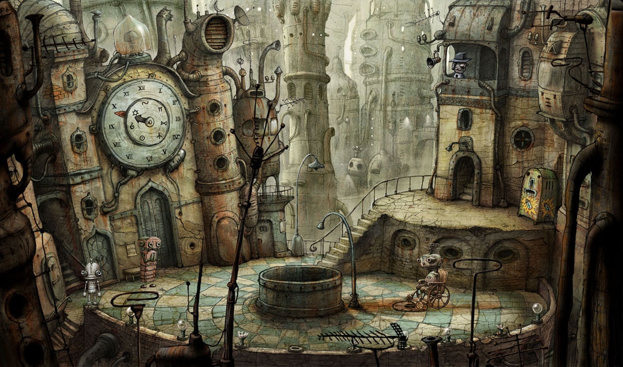 Скриншот из игры Machinarium - 26