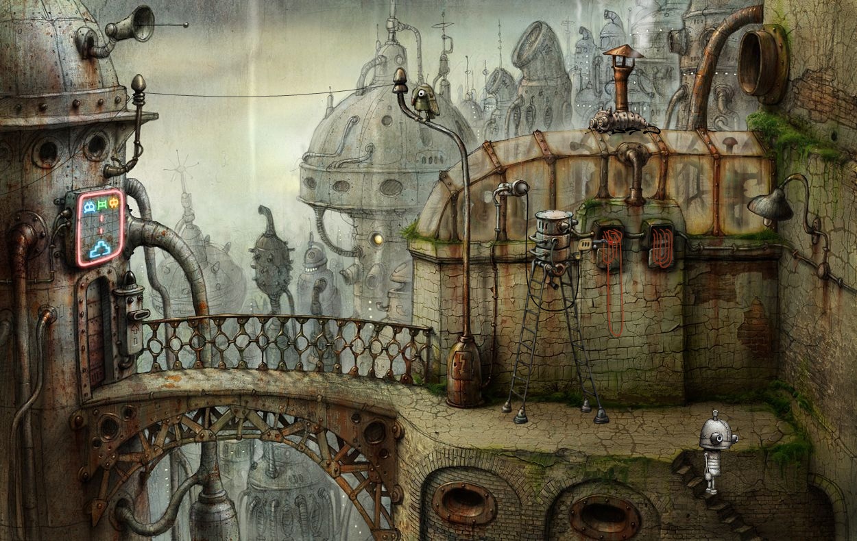 Скриншот из игры Machinarium - 14