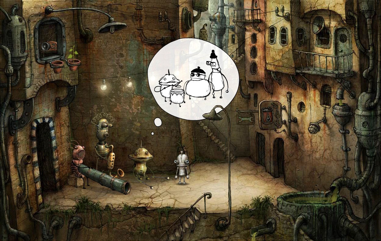 Скриншот из игры Machinarium - 88