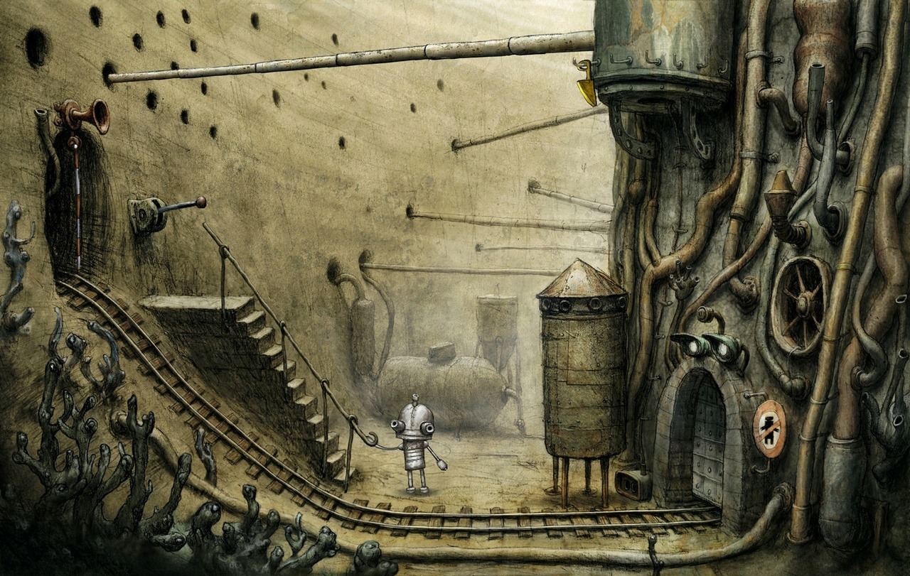 Скриншот из игры Machinarium - 30