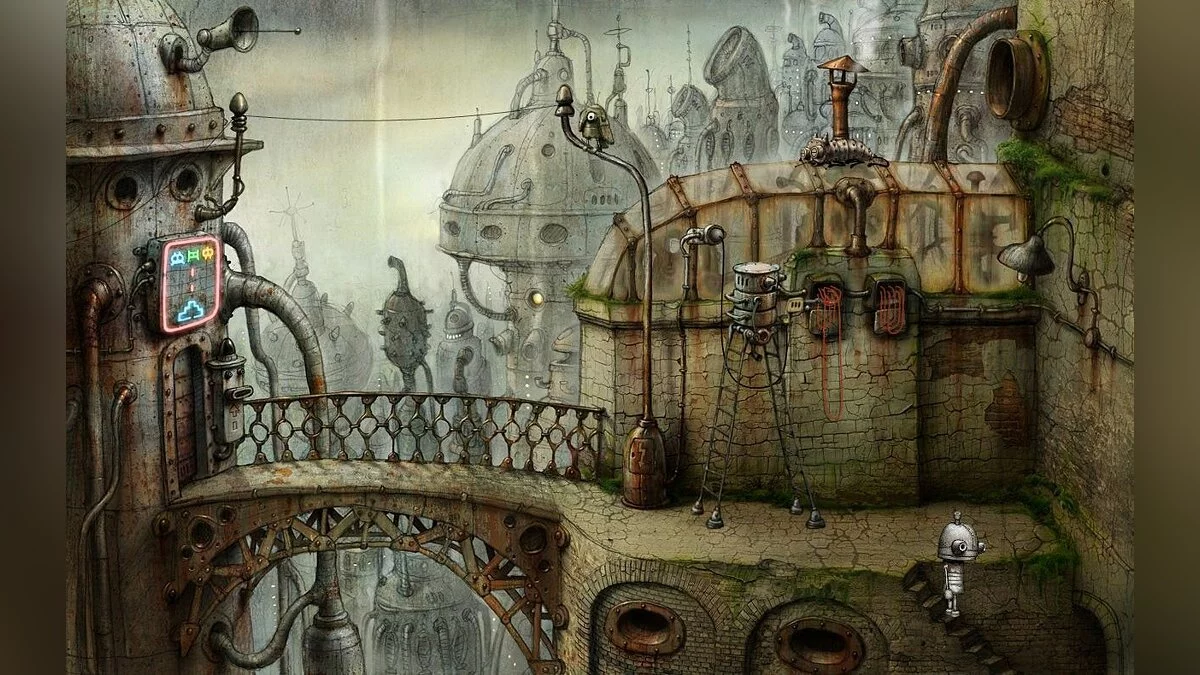 Скриншот из игры Machinarium - 17