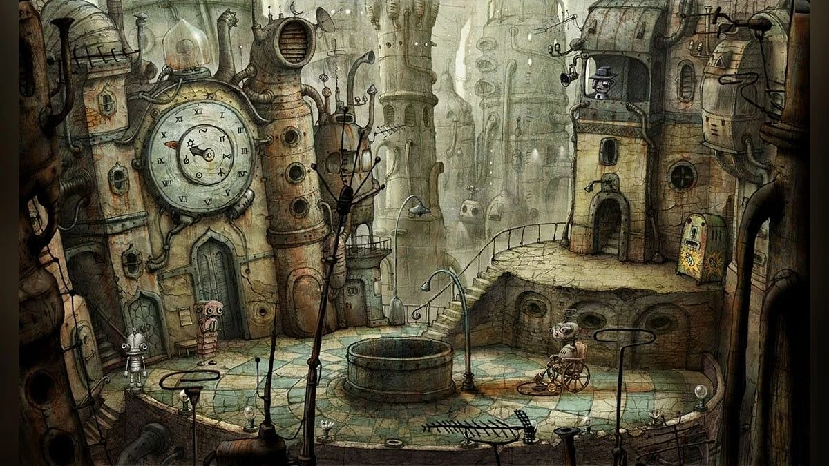 Скриншот из игры Machinarium - 24