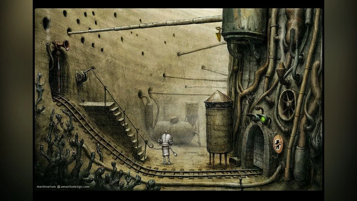 Скриншот из игры Machinarium - 19