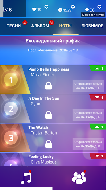 Скриншот из игры Magic Tiles 3 - 2