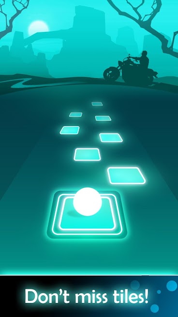 Скриншот из игры Tiles Hop — EDM Rush - 4