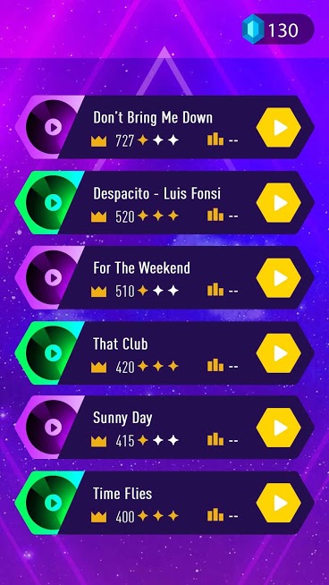 Скриншот из игры Tiles Hop — EDM Rush - 7