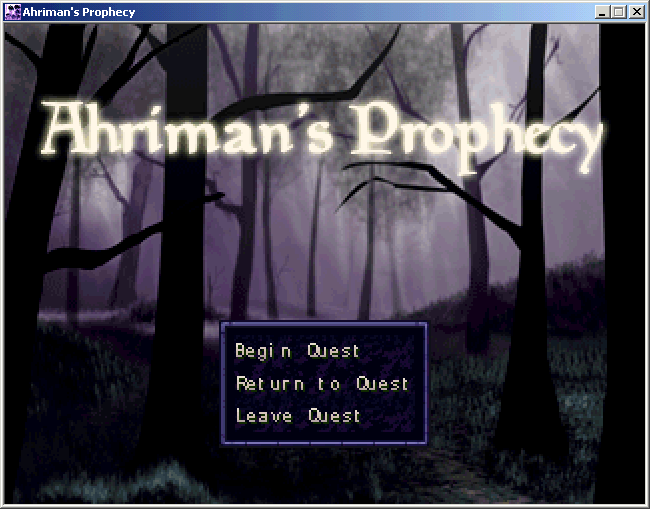 Скриншот из игры Ahriman's Prophecy - 3