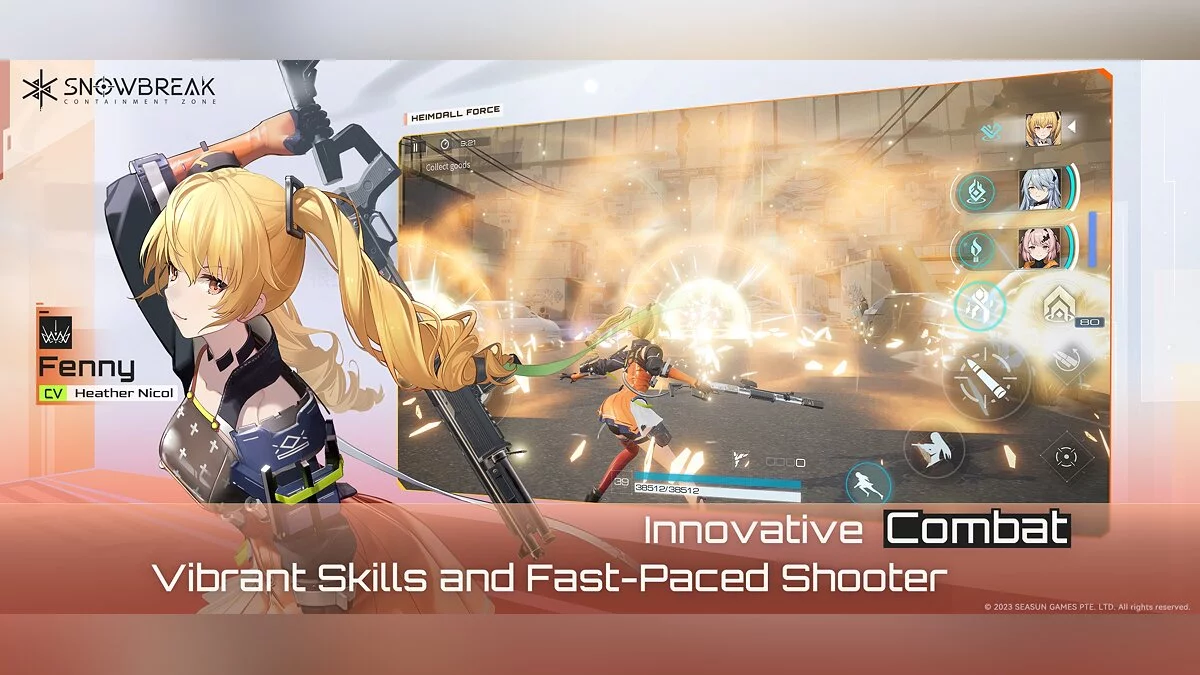 Скриншот из игры Snowbreak: Containment Zone - 2