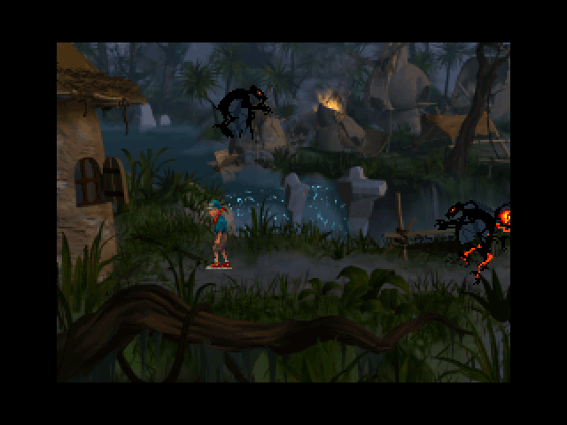 Скриншот из игры Heart of Darkness - 34