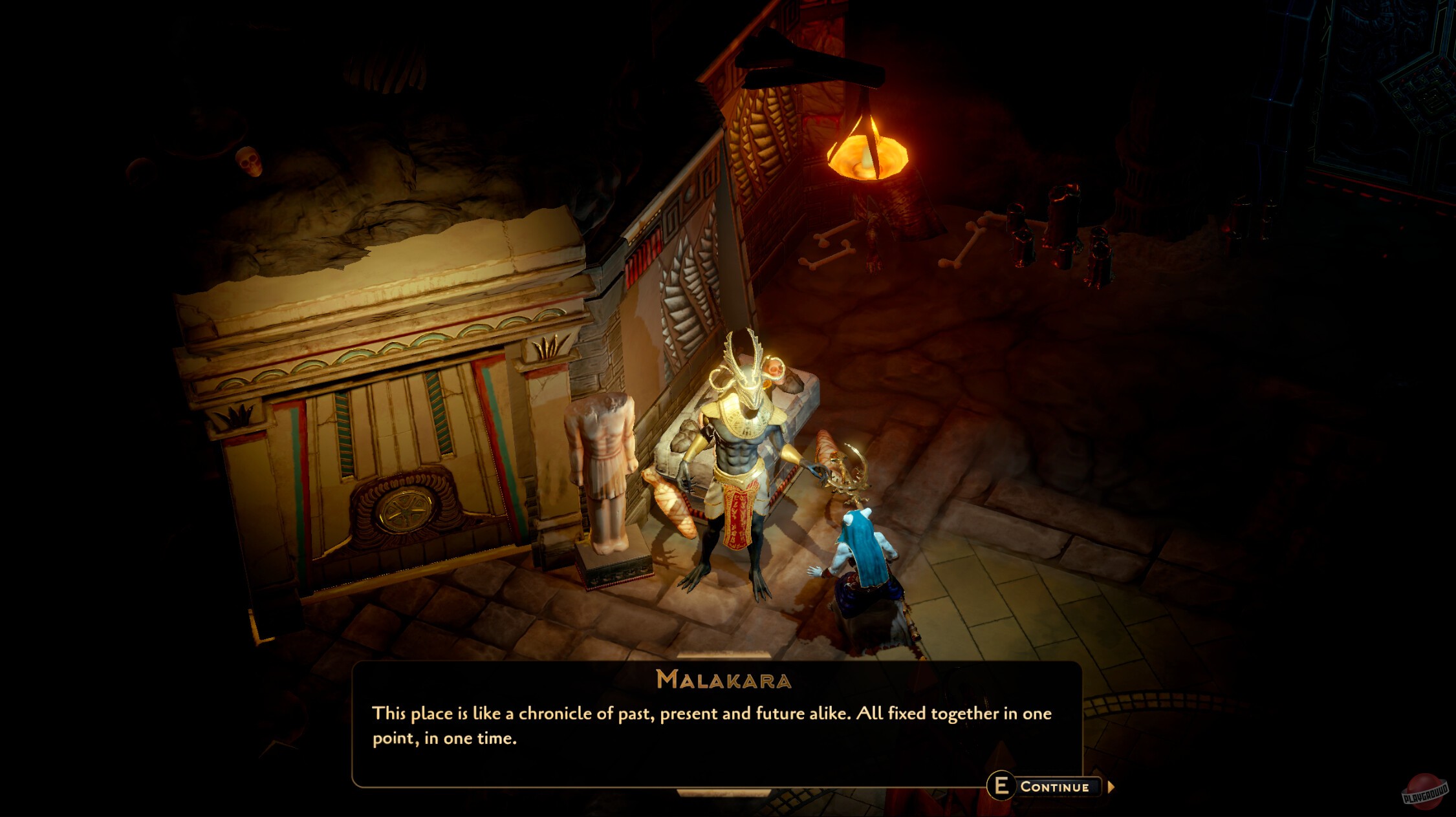 Скриншот из игры The Book of Aaru - 3