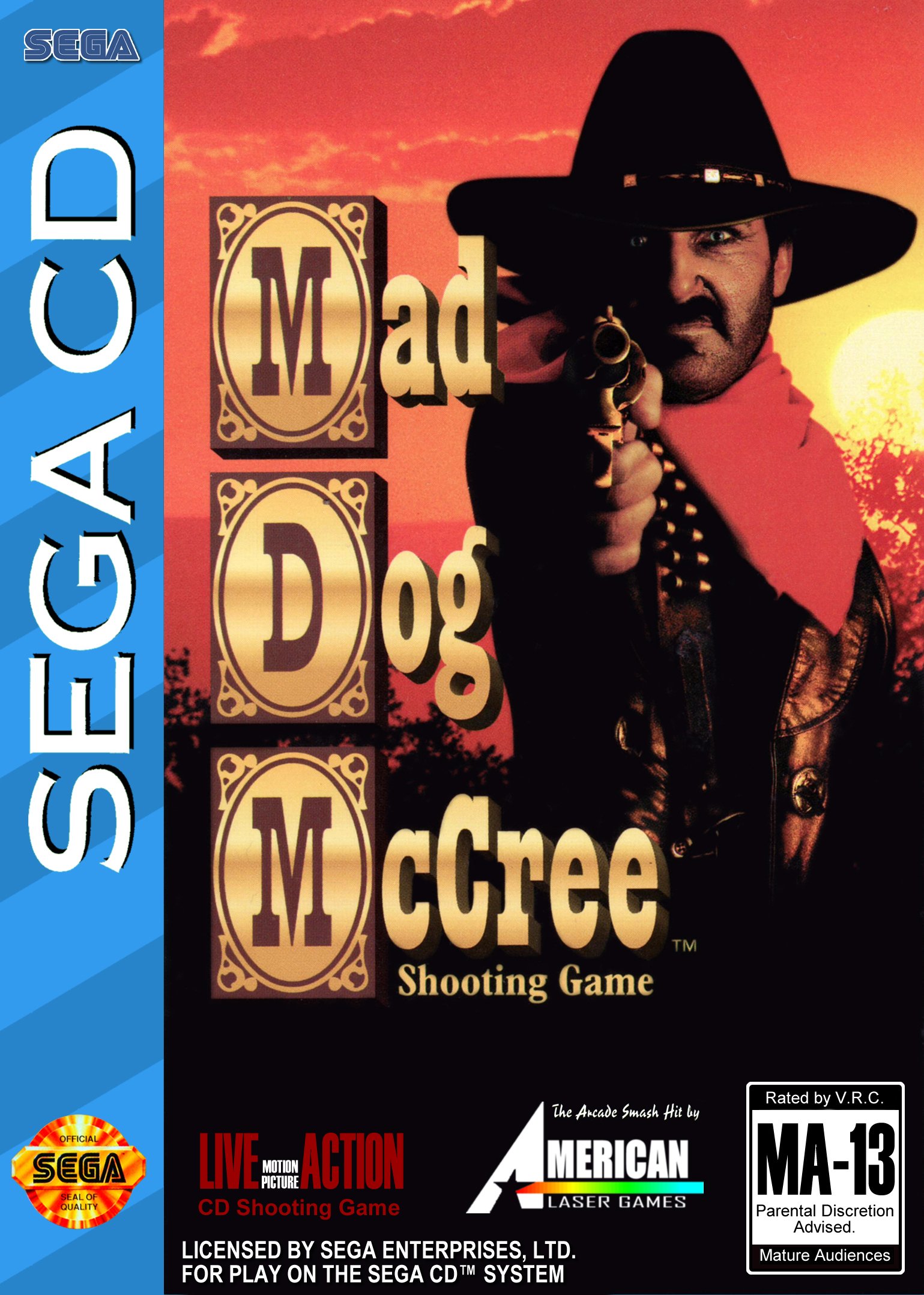Обложка игры Mad Dog McCree