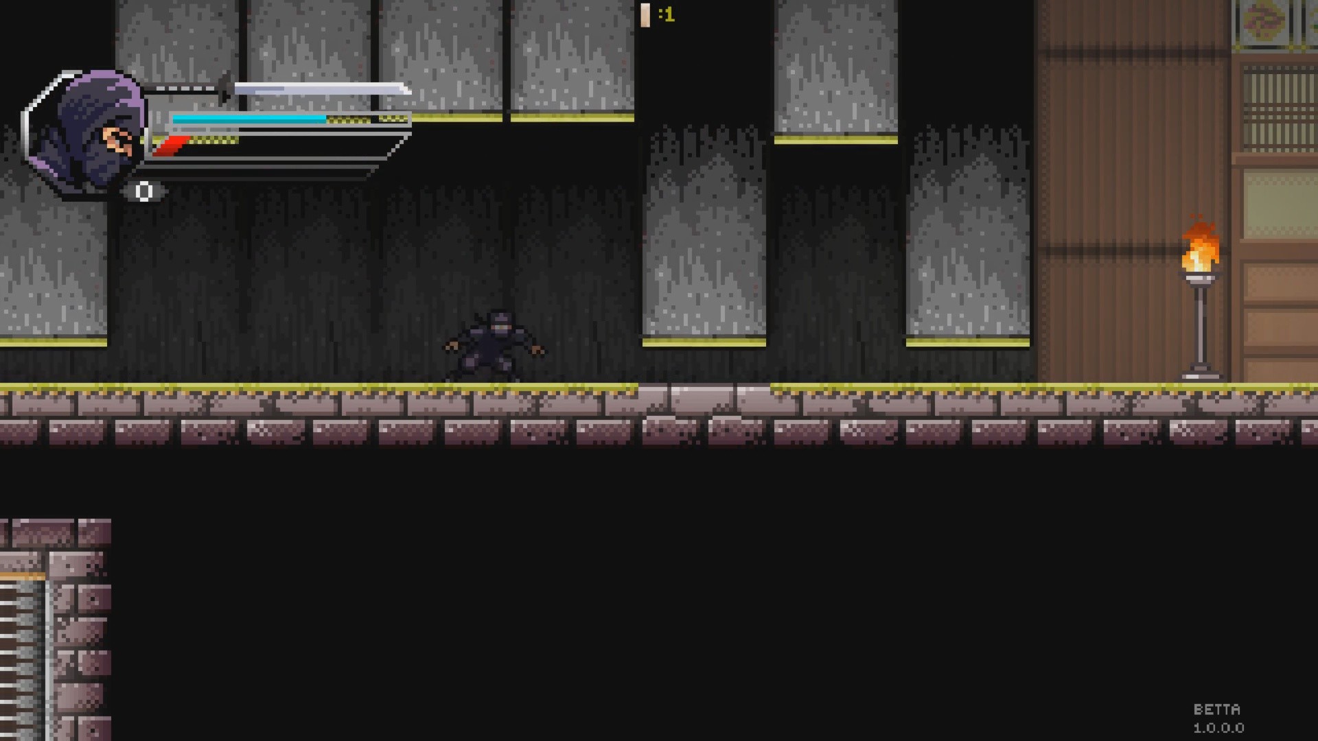 Скриншот из игры Pixel Shinobi Nine demons of Mamoru - 20