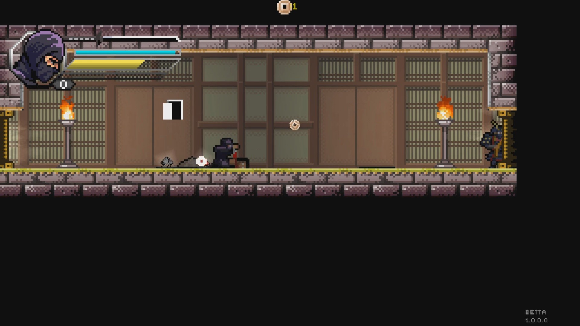 Скриншот из игры Pixel Shinobi Nine demons of Mamoru - 7