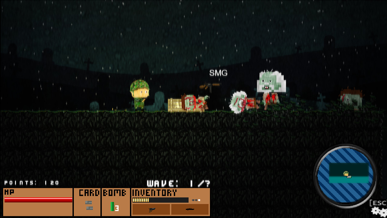 Скриншот из игры PIXEL ZUMBI - 8