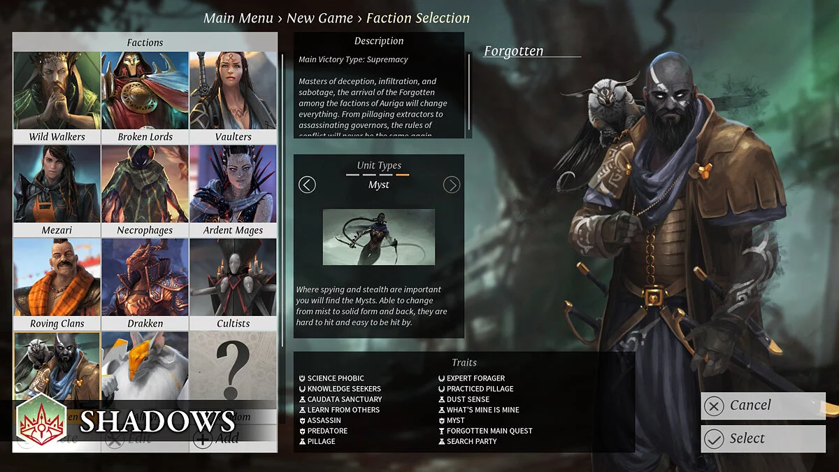 Скриншот из игры Endless Legend: Shadows - 10