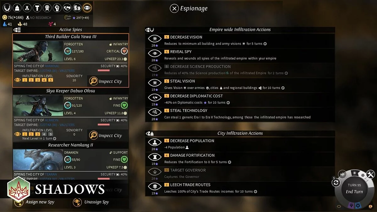 Скриншот из игры Endless Legend: Shadows - 1
