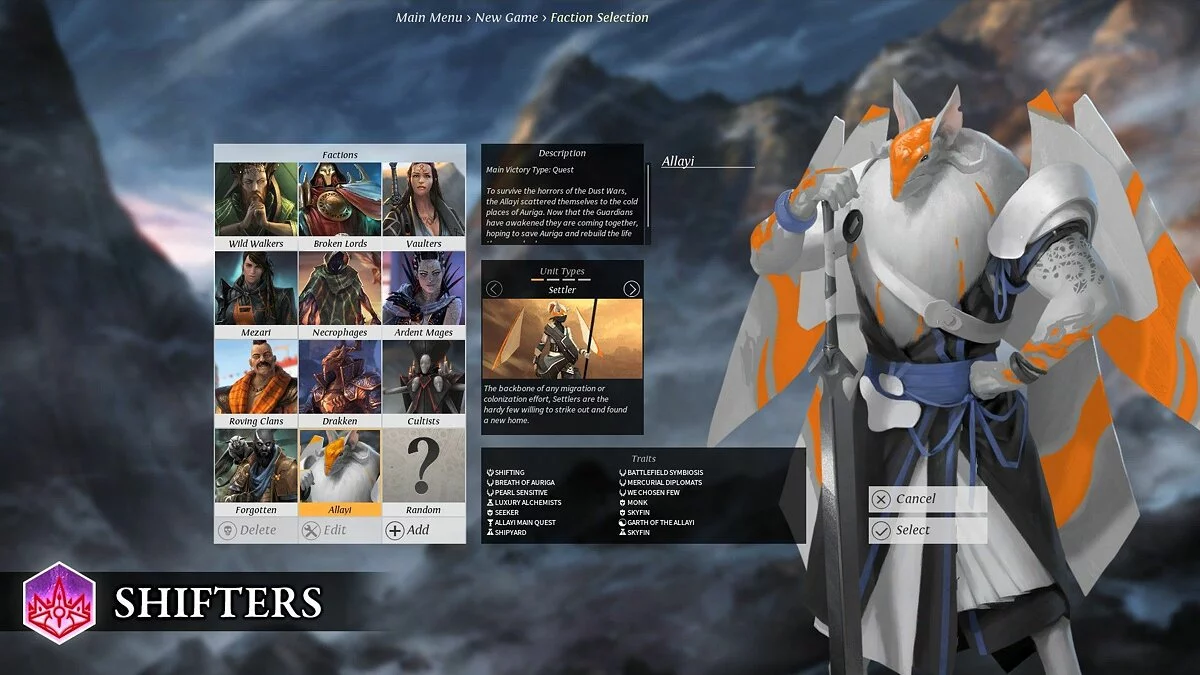 Скриншот из игры Endless Legend: Shifters - 1