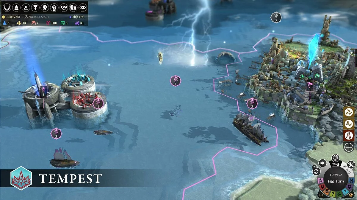 Скриншот из игры Endless Legend: Tempest - 2
