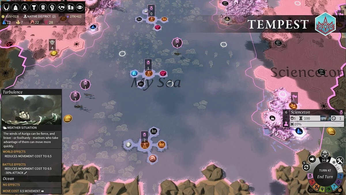 Скриншот из игры Endless Legend: Tempest - 7