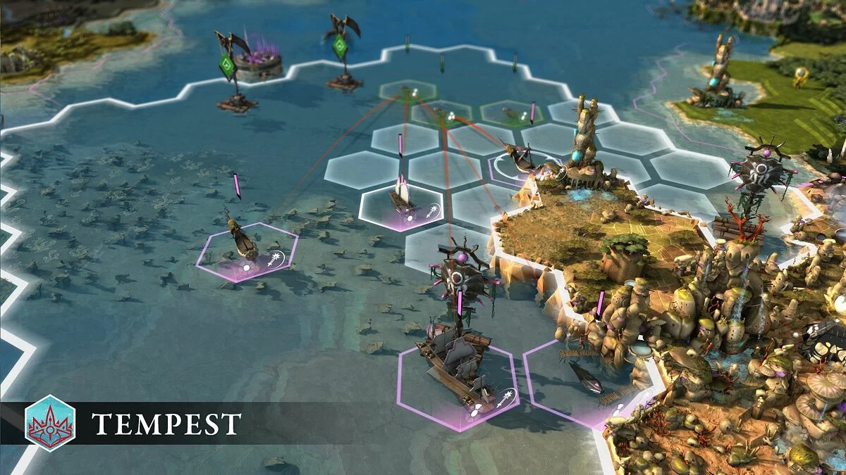 Скриншот из игры Endless Legend: Tempest - 1