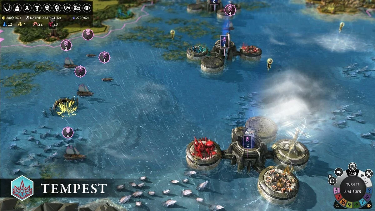 Скриншот из игры Endless Legend: Tempest - 10