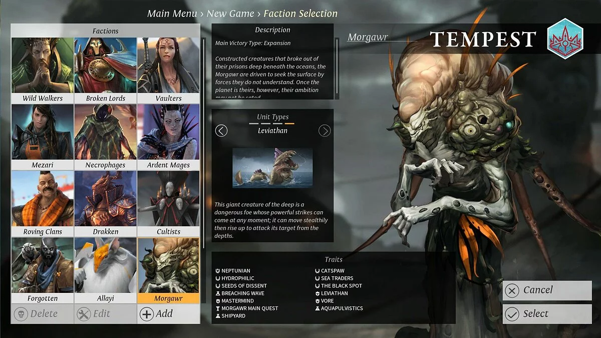Скриншот из игры Endless Legend: Tempest - 4
