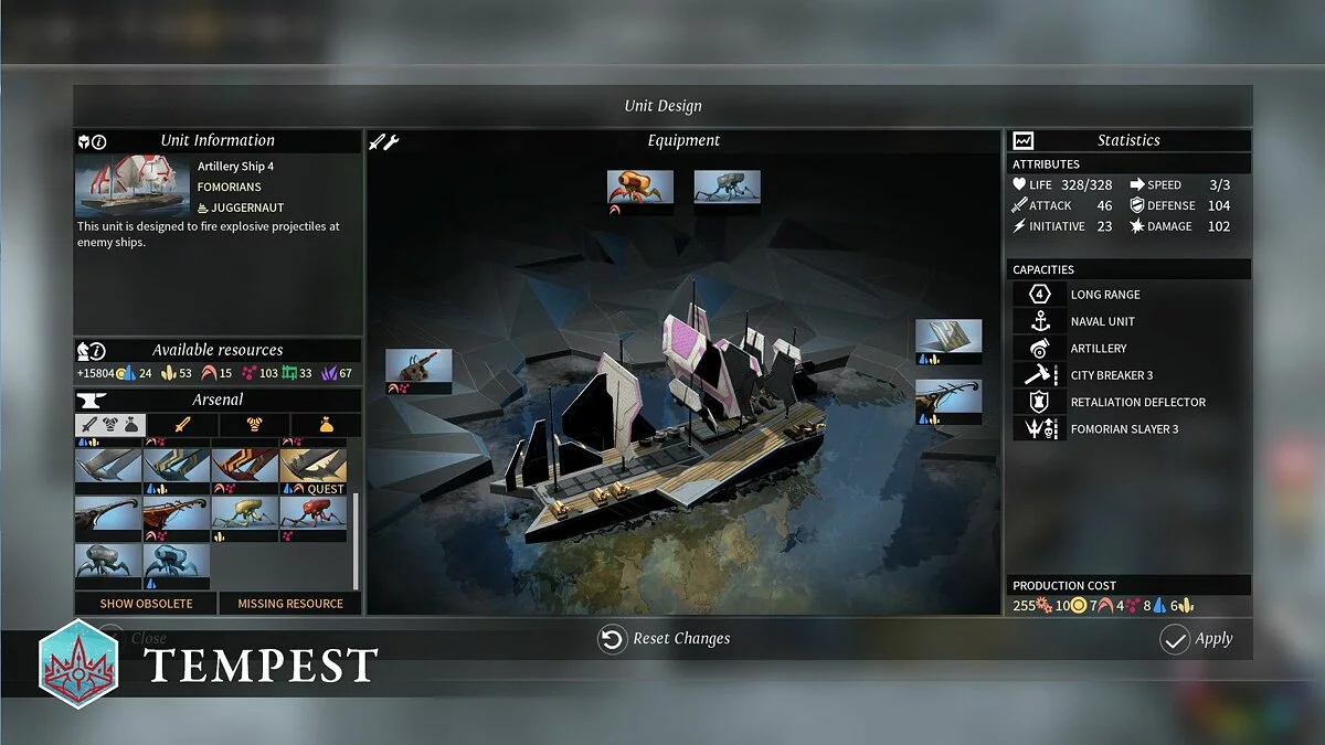 Скриншот из игры Endless Legend: Tempest - 9