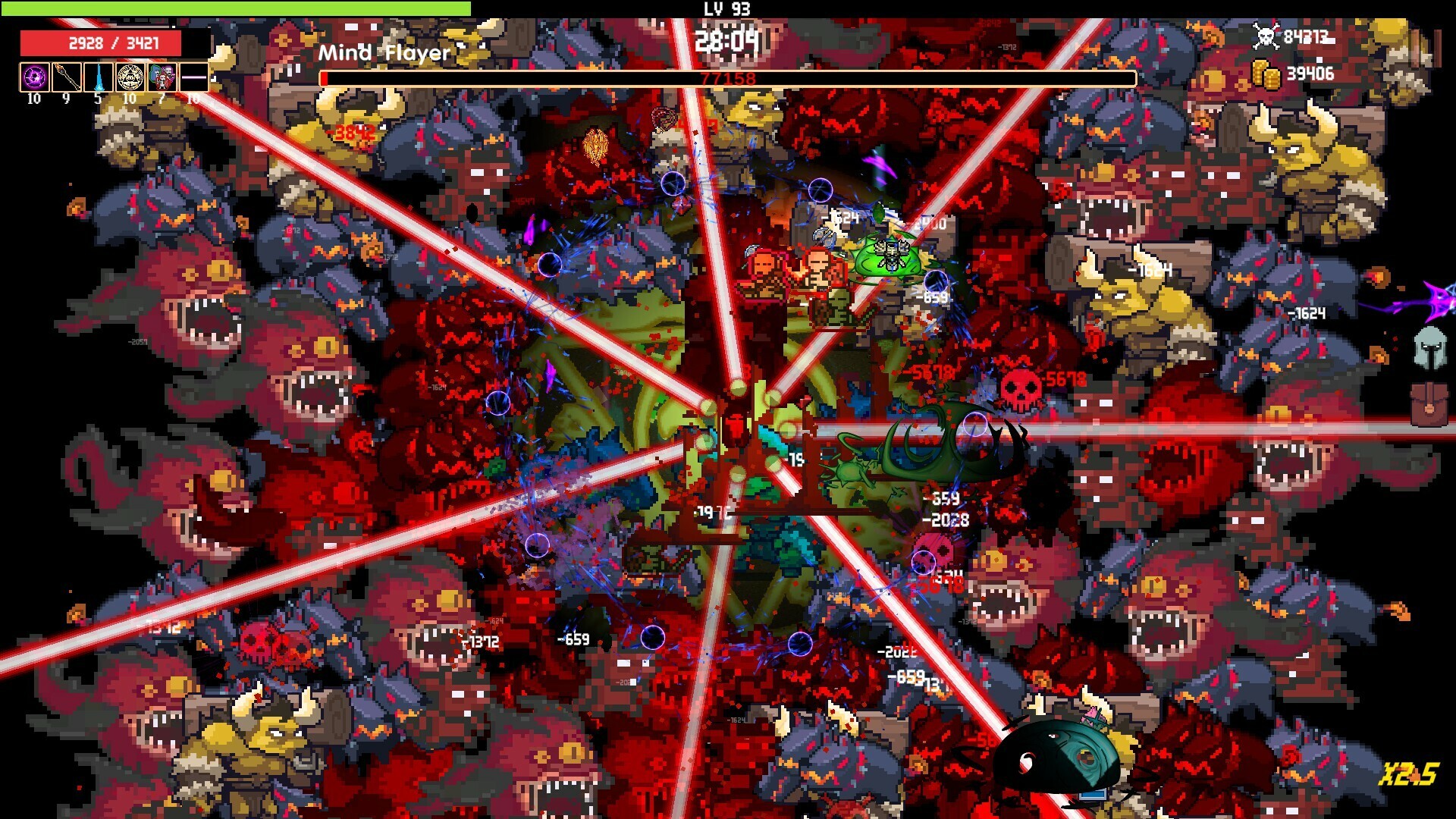 Скриншот из игры Pixel Survivors: Roguelike - 28