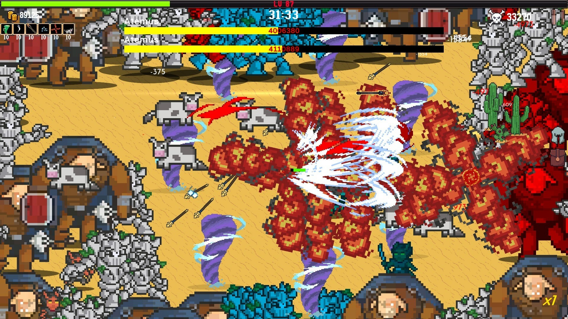 Скриншот из игры Pixel Survivors: Roguelike - 8