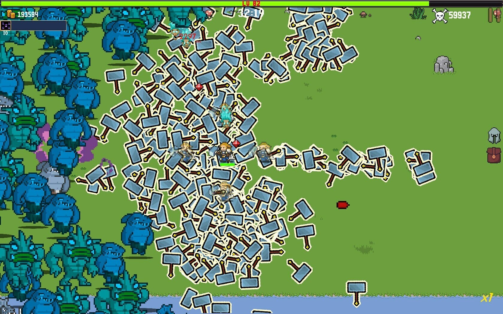 Скриншот из игры Pixel Survivors: Roguelike - 35