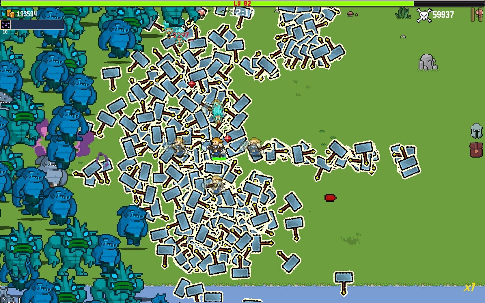 Скриншот из игры Pixel Survivors: Roguelike - 21