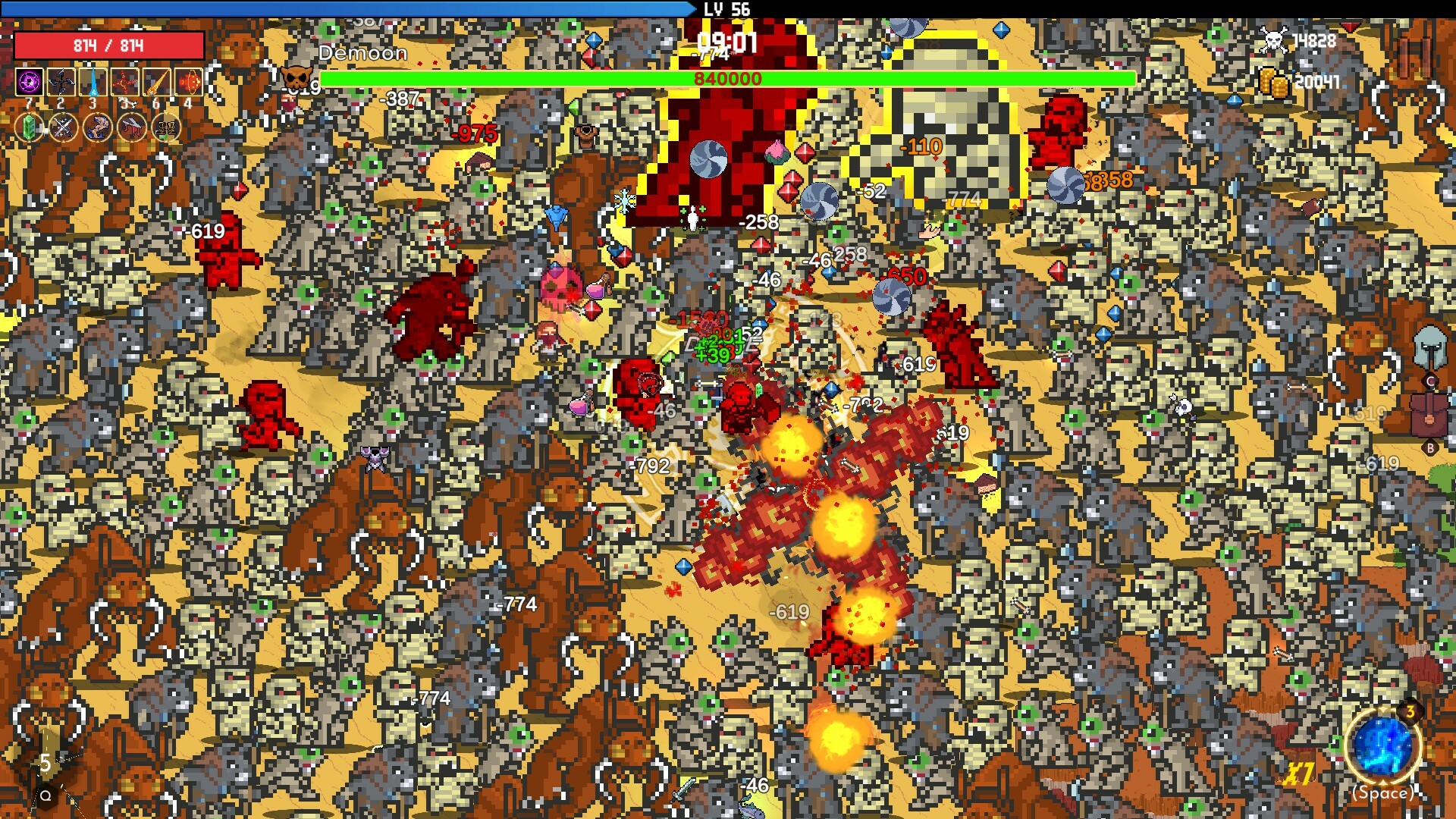 Скриншот из игры Pixel Survivors: Roguelike - 14