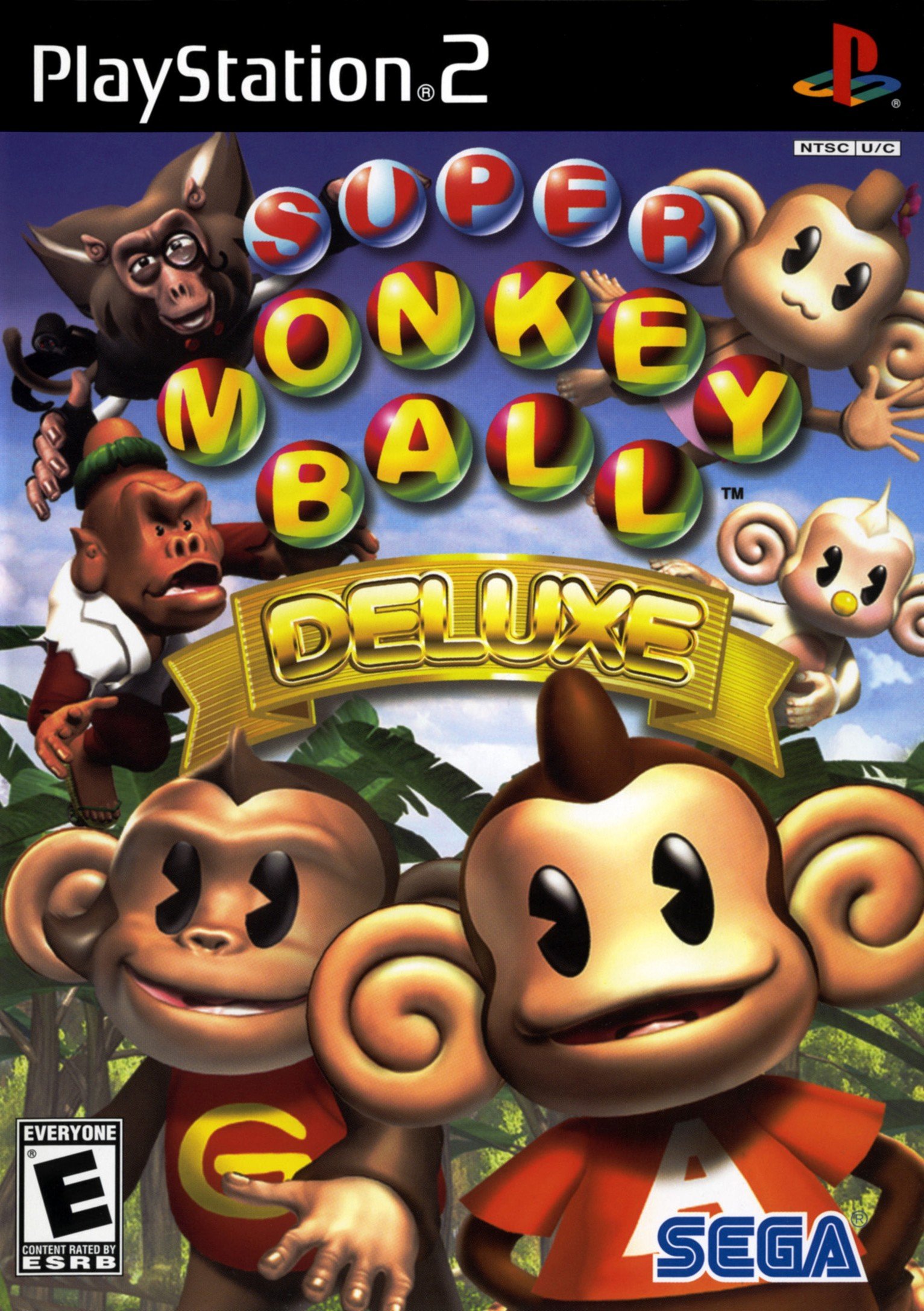 Обложка игры Super Monkey Ball Deluxe