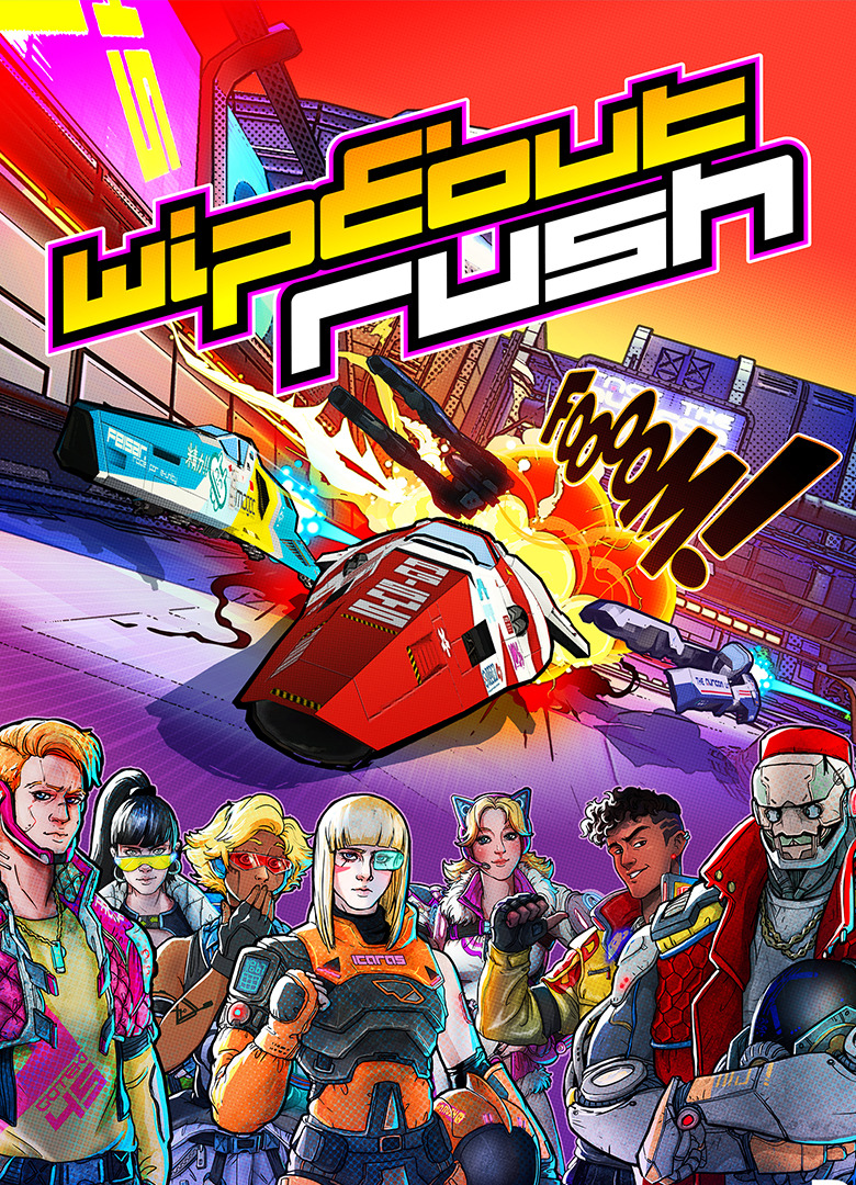 Обложка игры wipEout Merge