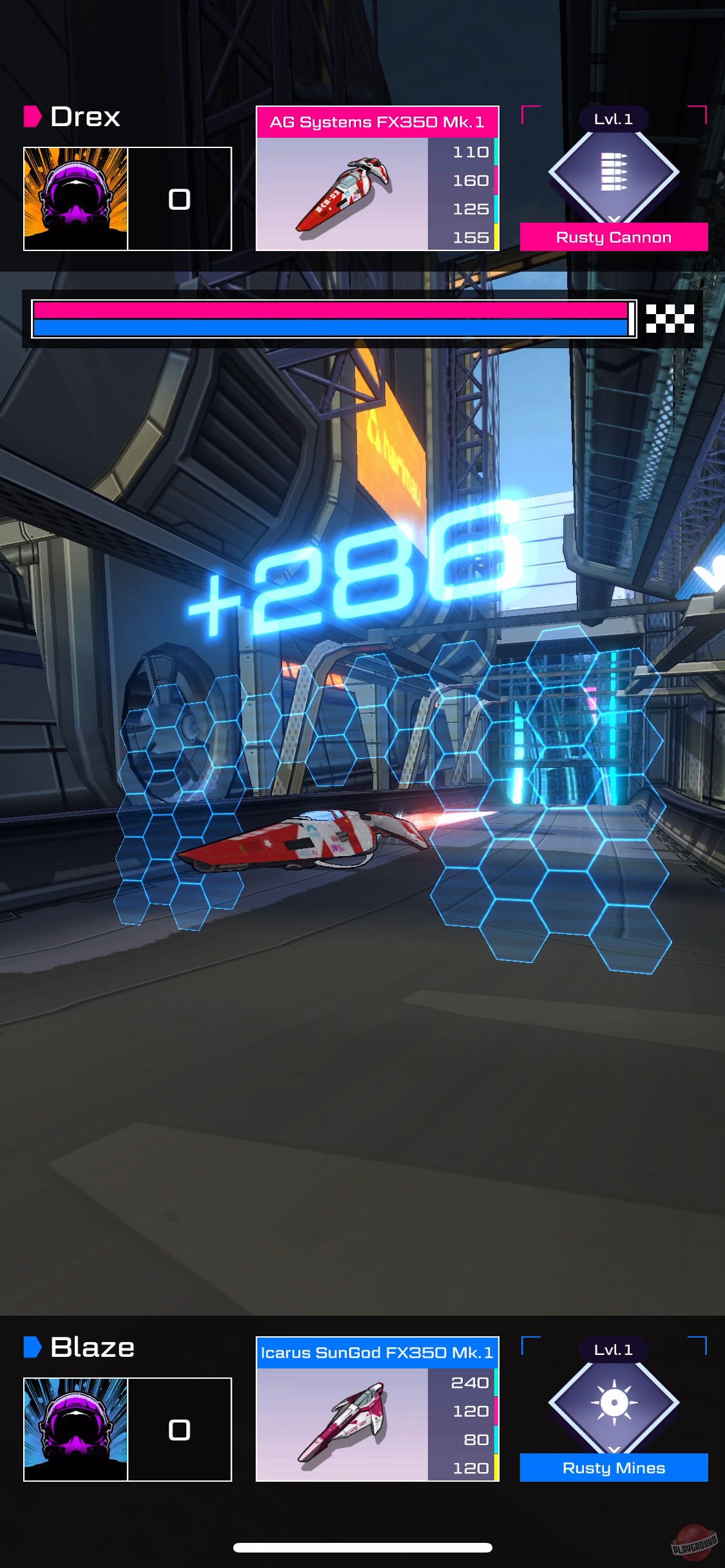 Скриншот из игры wipEout Merge - 8