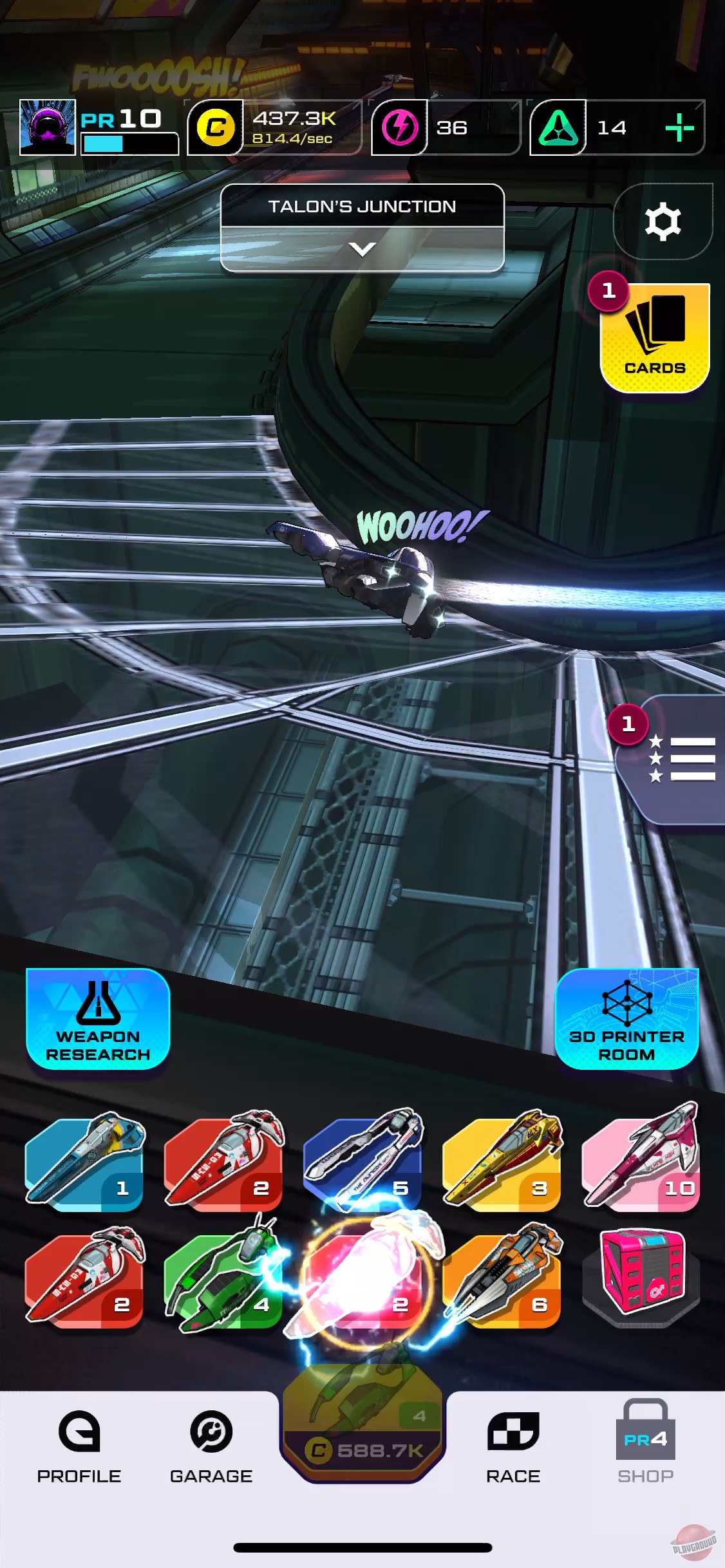 Скриншот из игры wipEout Merge - 5