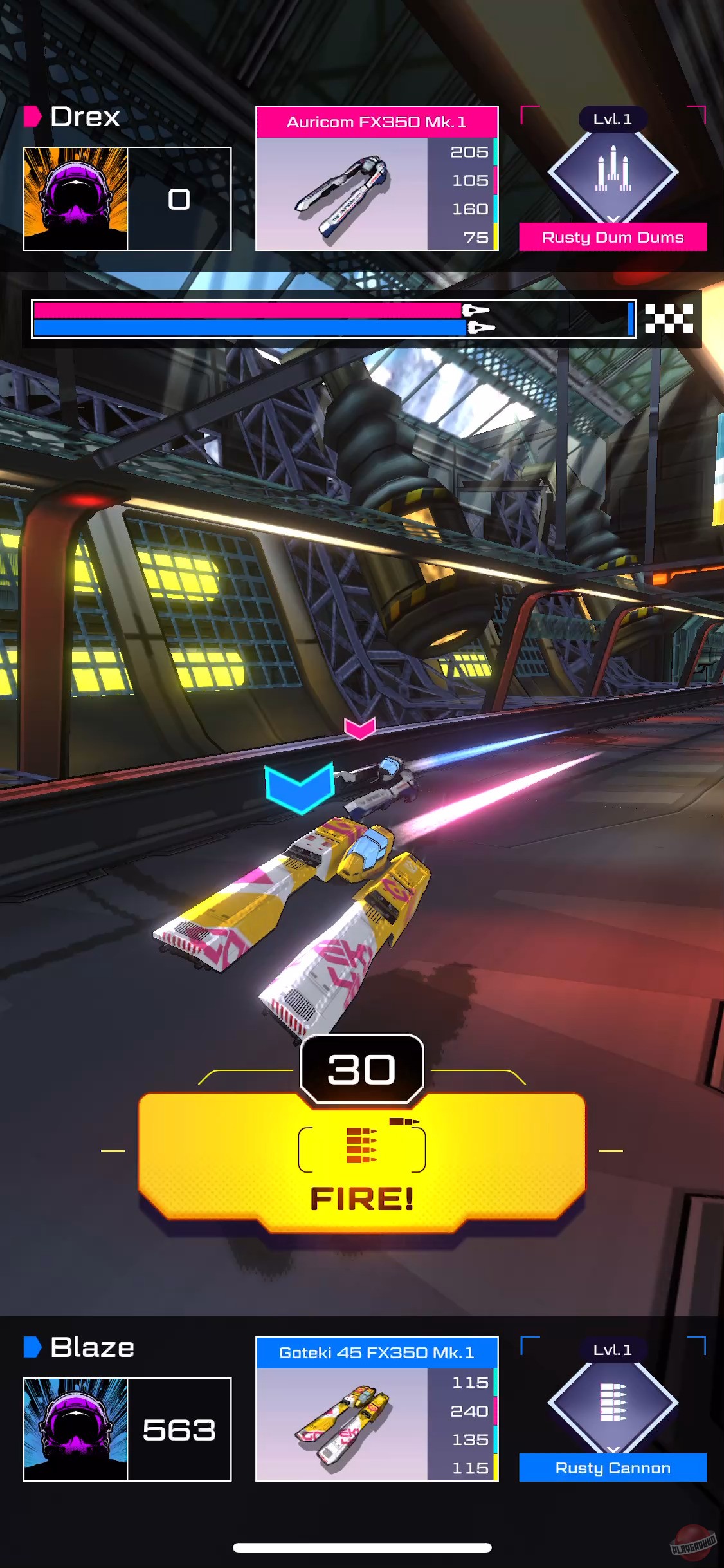 Скриншот из игры wipEout Merge - 3
