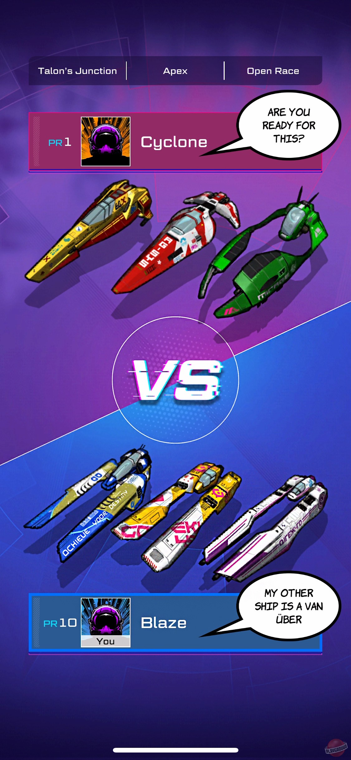 Скриншот из игры wipEout Merge - 1