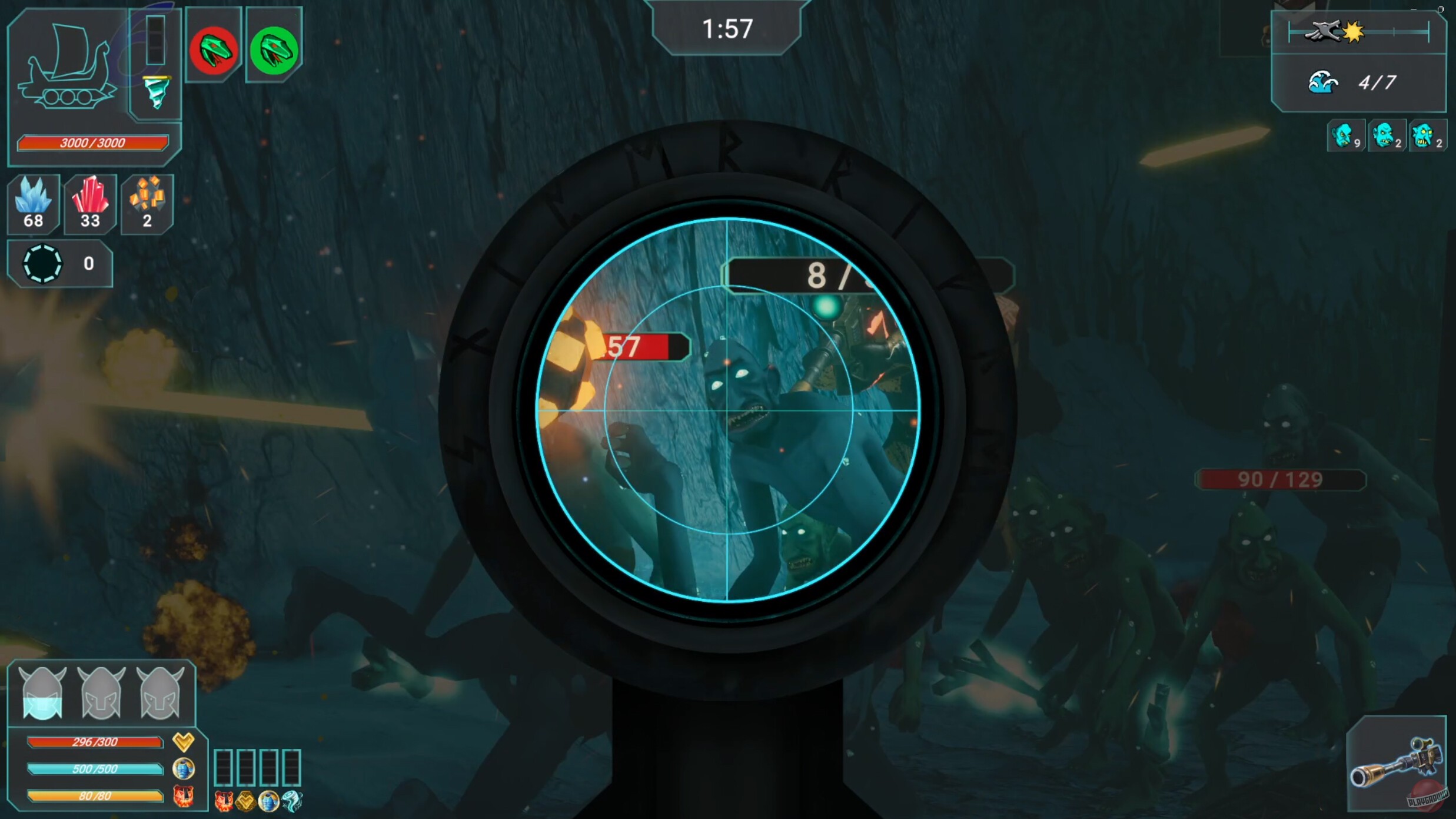 Скриншот из игры The Fate of Baldr - 2