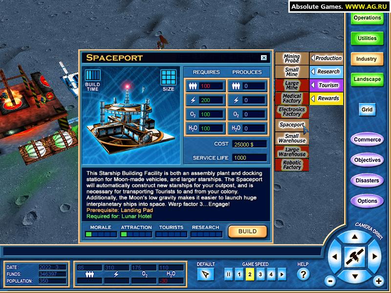 Скриншот из игры Moon Tycoon - 4