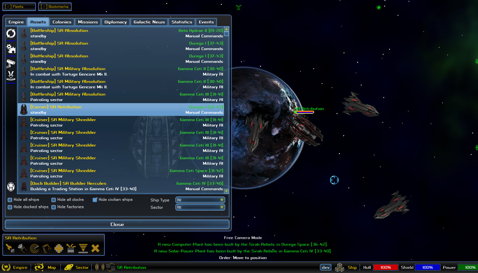 Скриншот из игры Unending Galaxy - 12