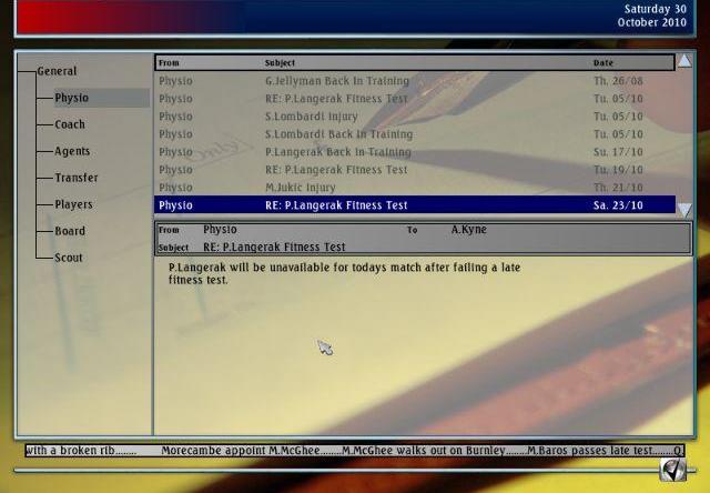 Скриншот из игры Alex Ferguson's Player Manager 2003 - 4