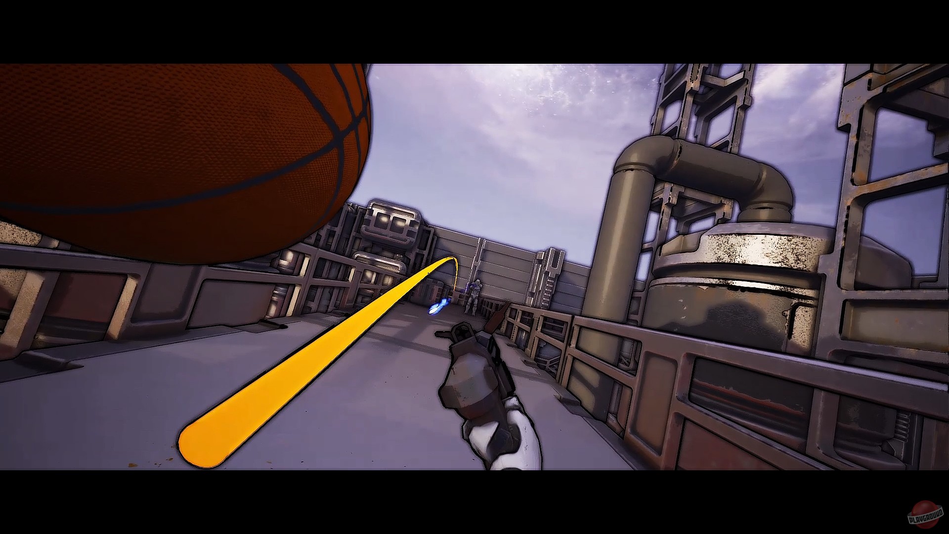 Скриншот из игры Grapple Hoops - 3