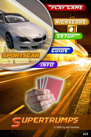 Скриншот из игры Super Trumps Sports Cars - 5