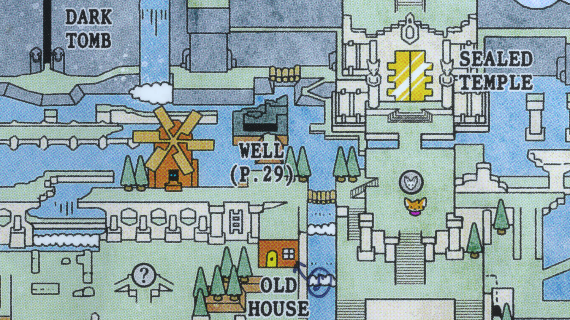 Скриншот из игры TUNIC - 21