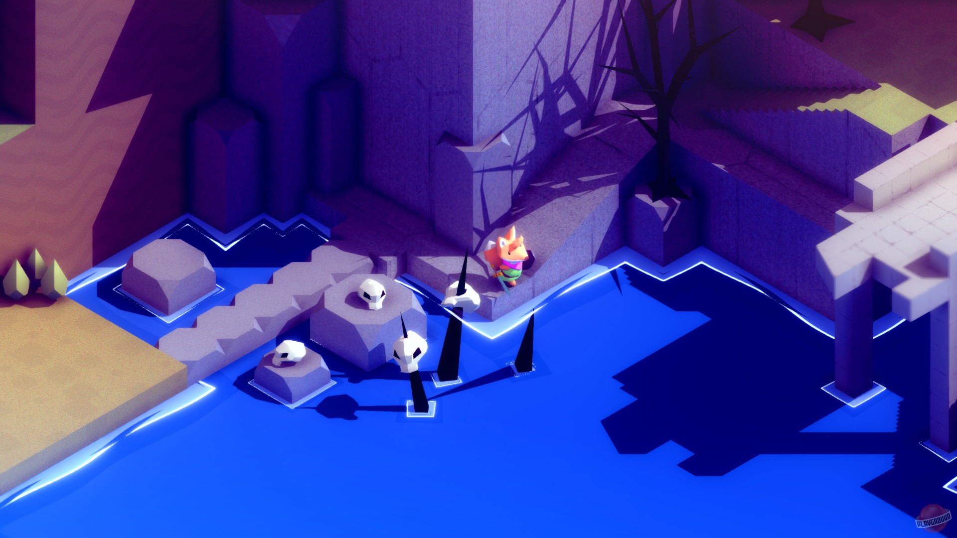 Скриншот из игры TUNIC - 17