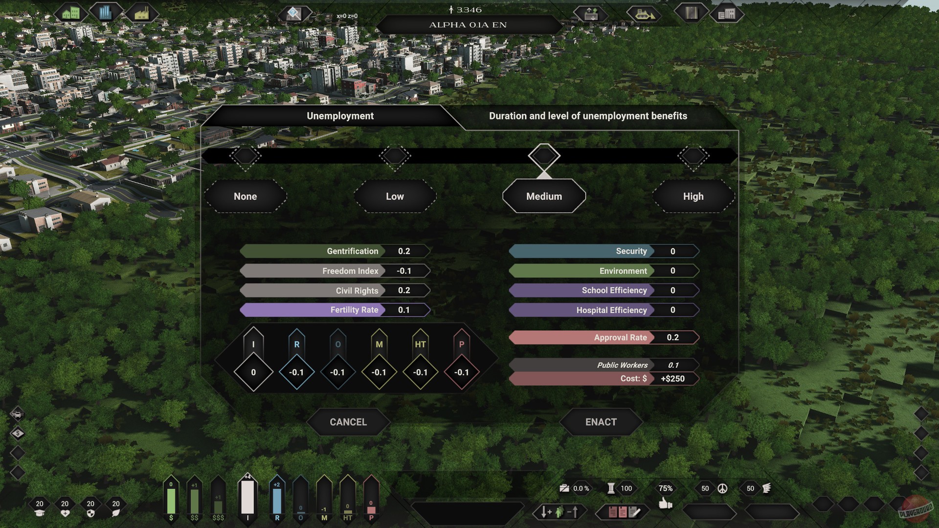 Скриншот из игры Citystate 2 - 1