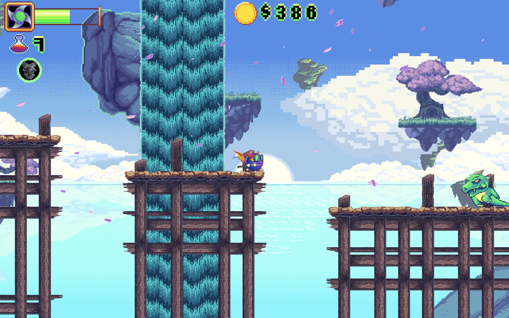 Скриншот из игры Super Ninja Meow Cat - 2