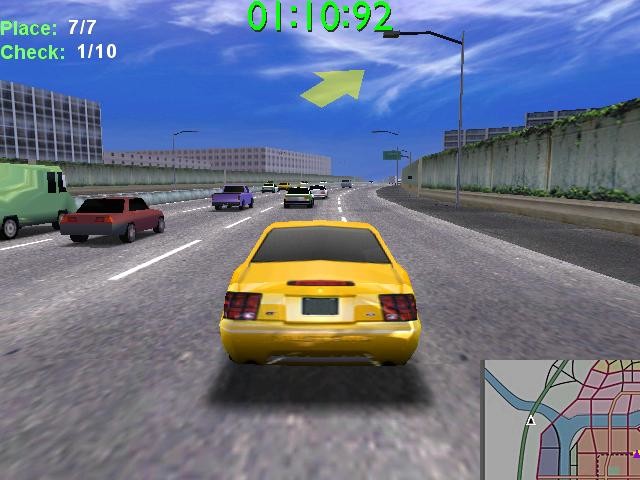 Скриншот из игры Midtown Madness - 24