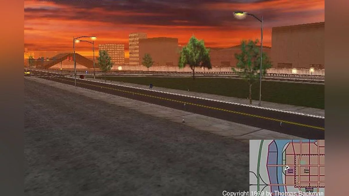 Скриншот из игры Midtown Madness - 20